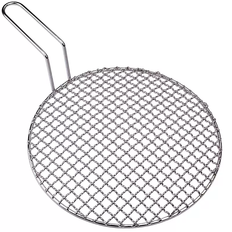 Korean Bbq Grill - Parrilla Redonda de Malla de Alambre