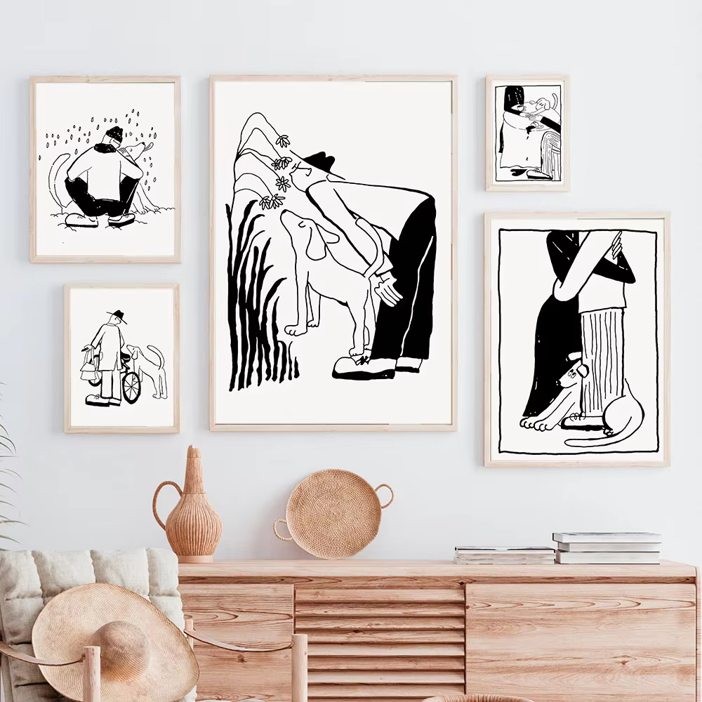 Lifestyle Of Korean - Póster de estilo de vida minimalista