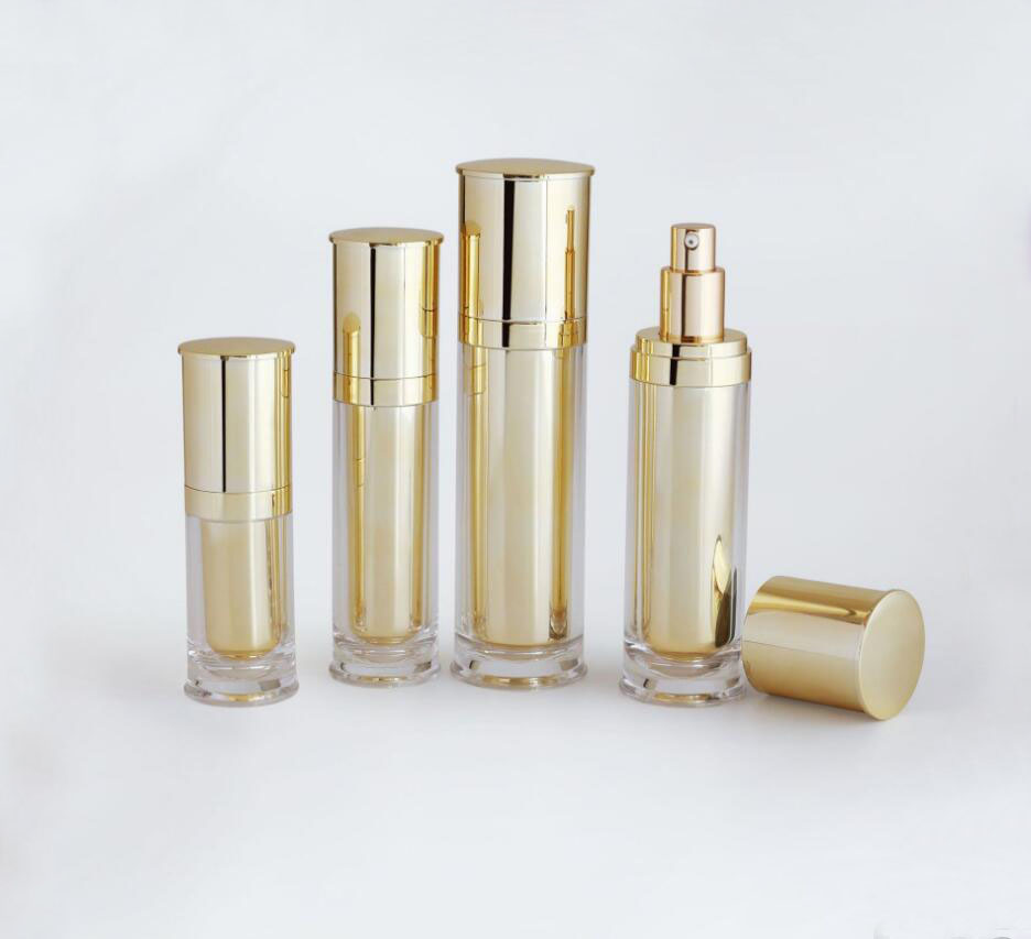 Essence Serum Toner - Botella de bomba de prensa acrílica