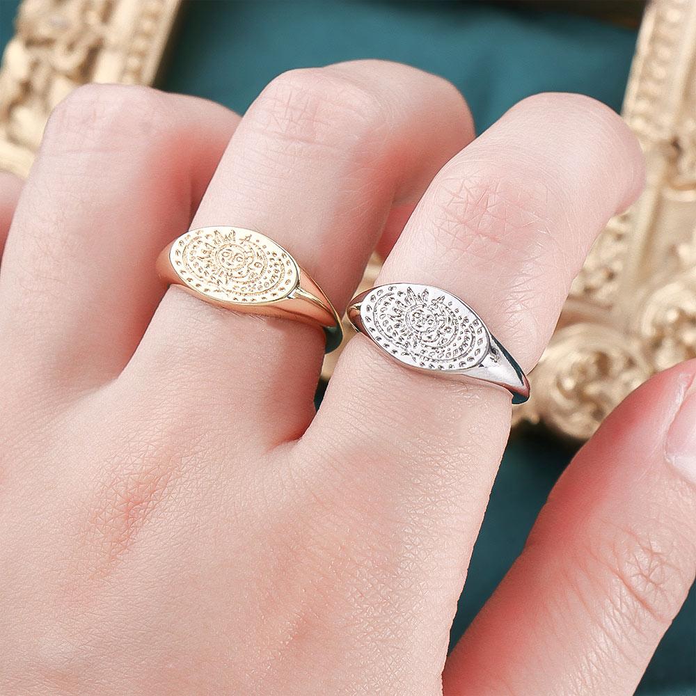 Anillo minimalista con diseño  - Korean Daily Lifestyle reseña y precio