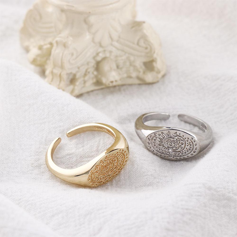 Anillo minimalista con diseño  - Korean Daily Lifestyle reseña y precio