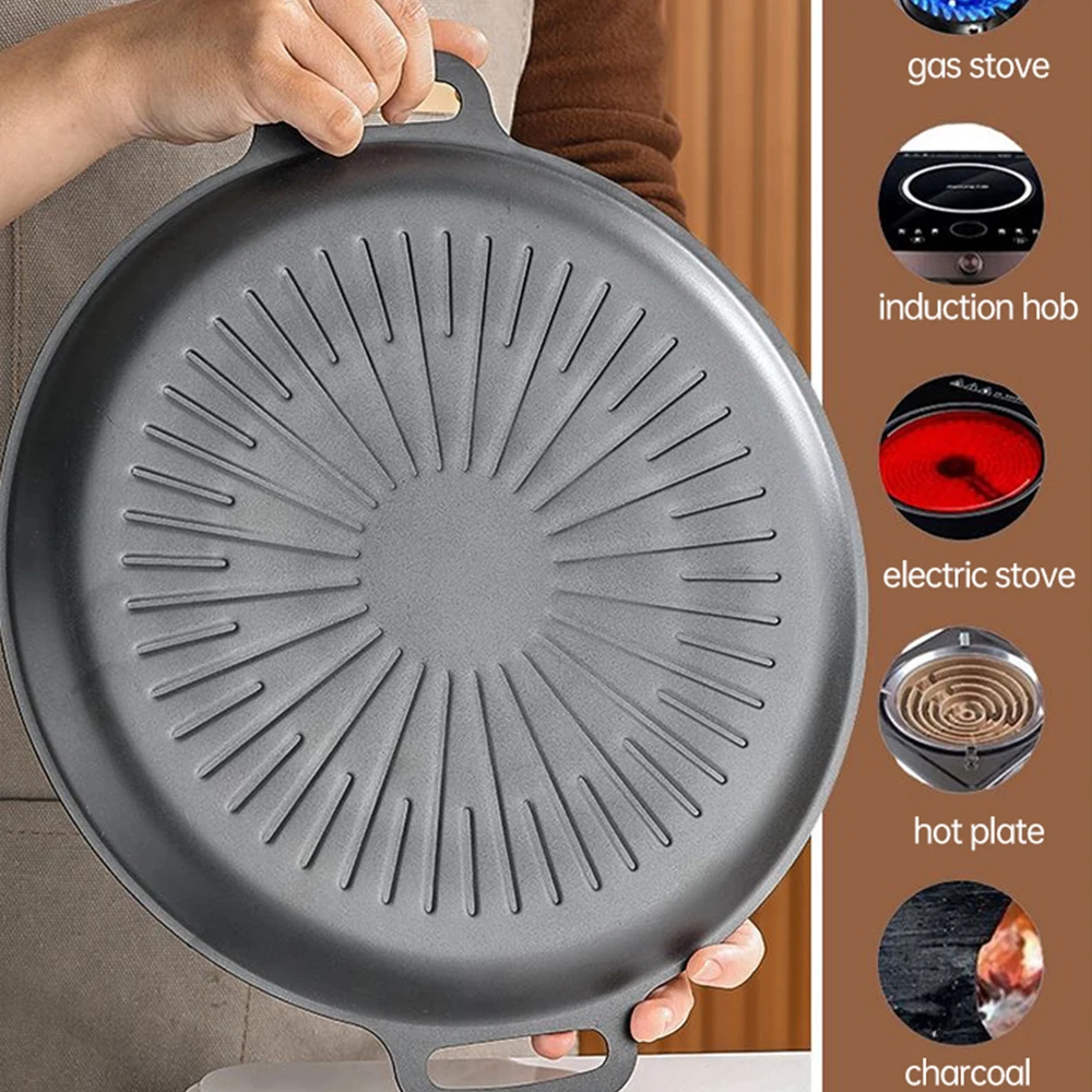 Plancha para Asar de 34CM para - Korean Bbq Grill reseña y precio