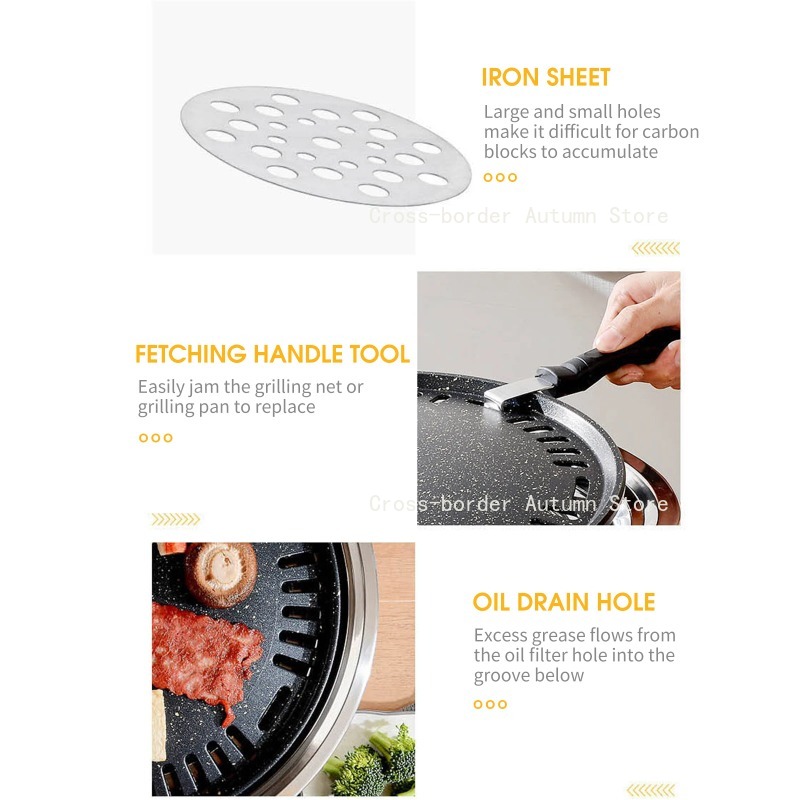 Parrilla Coreana para Barbacoa - Korean Bbq Grill reseña y precio