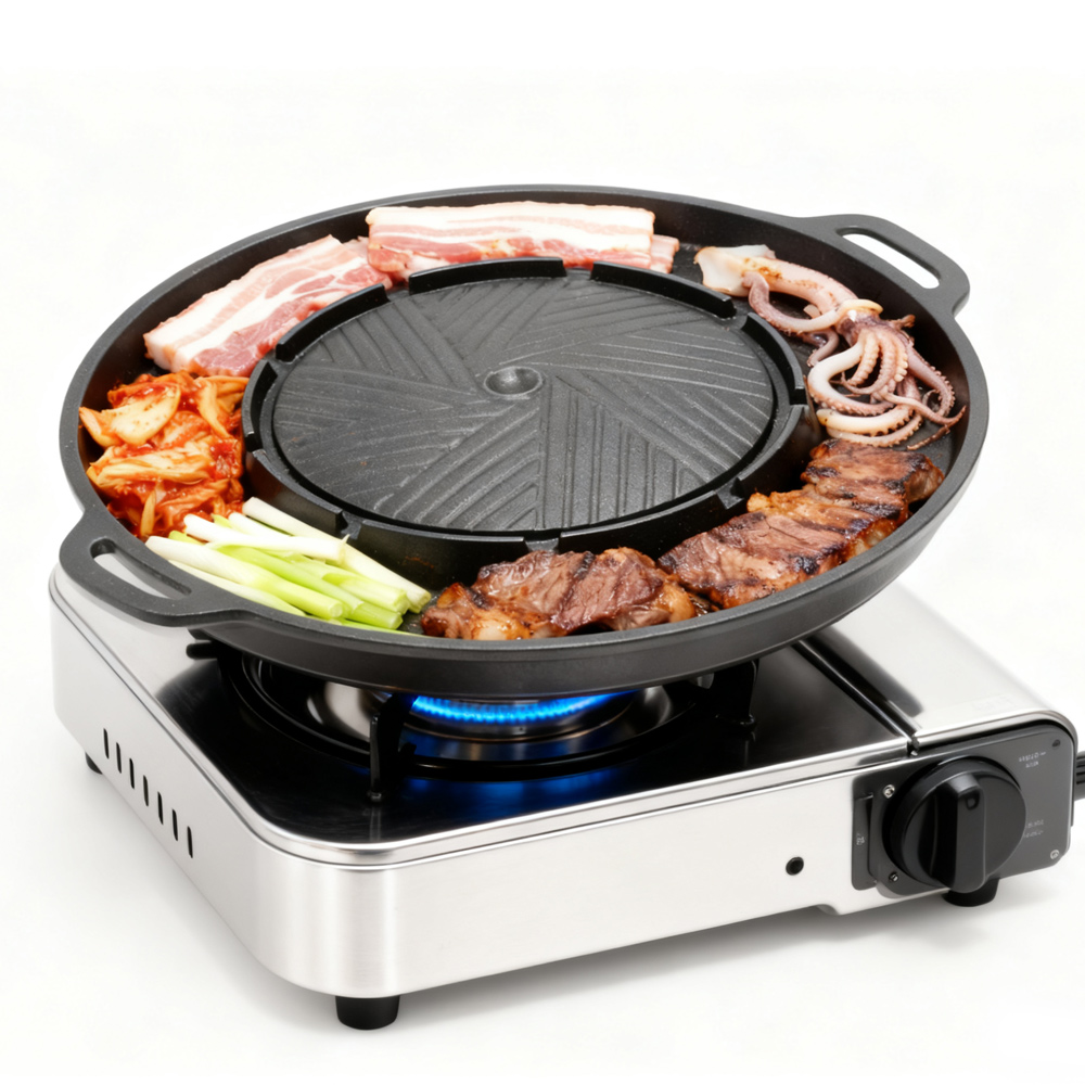 KOSUN Sartén para parrilla de  - Korean Bbq Grill reseña y precio