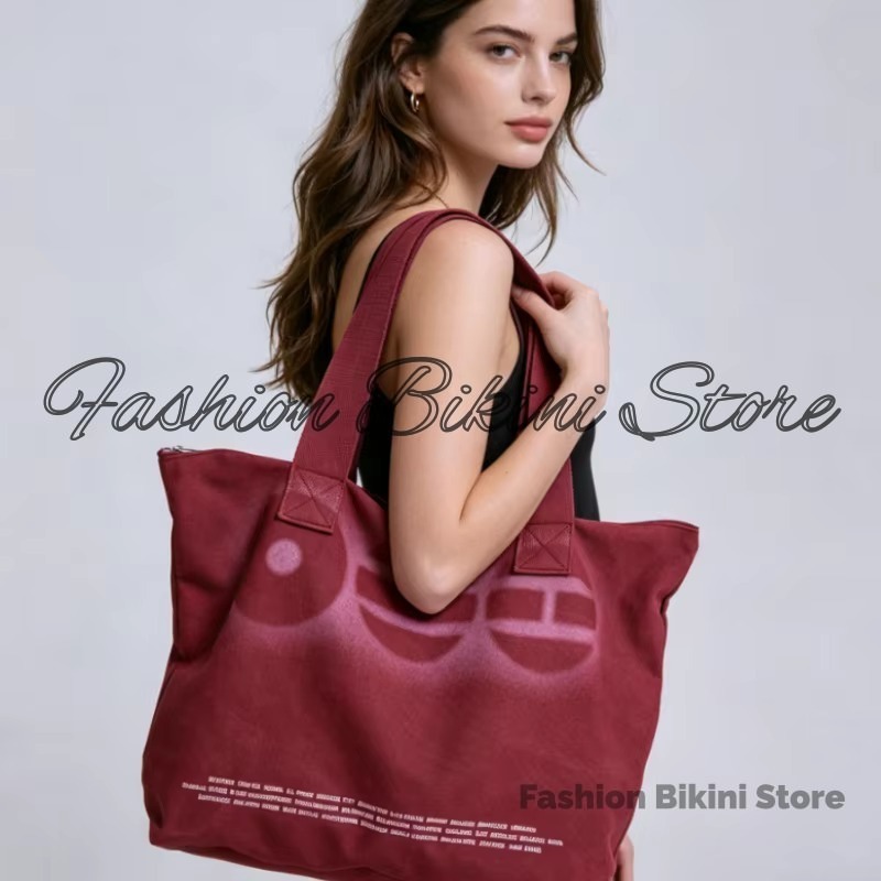 Nuevo Bolso de Hombro de Lona  - Korean Daily Lifestyle reseña y precio