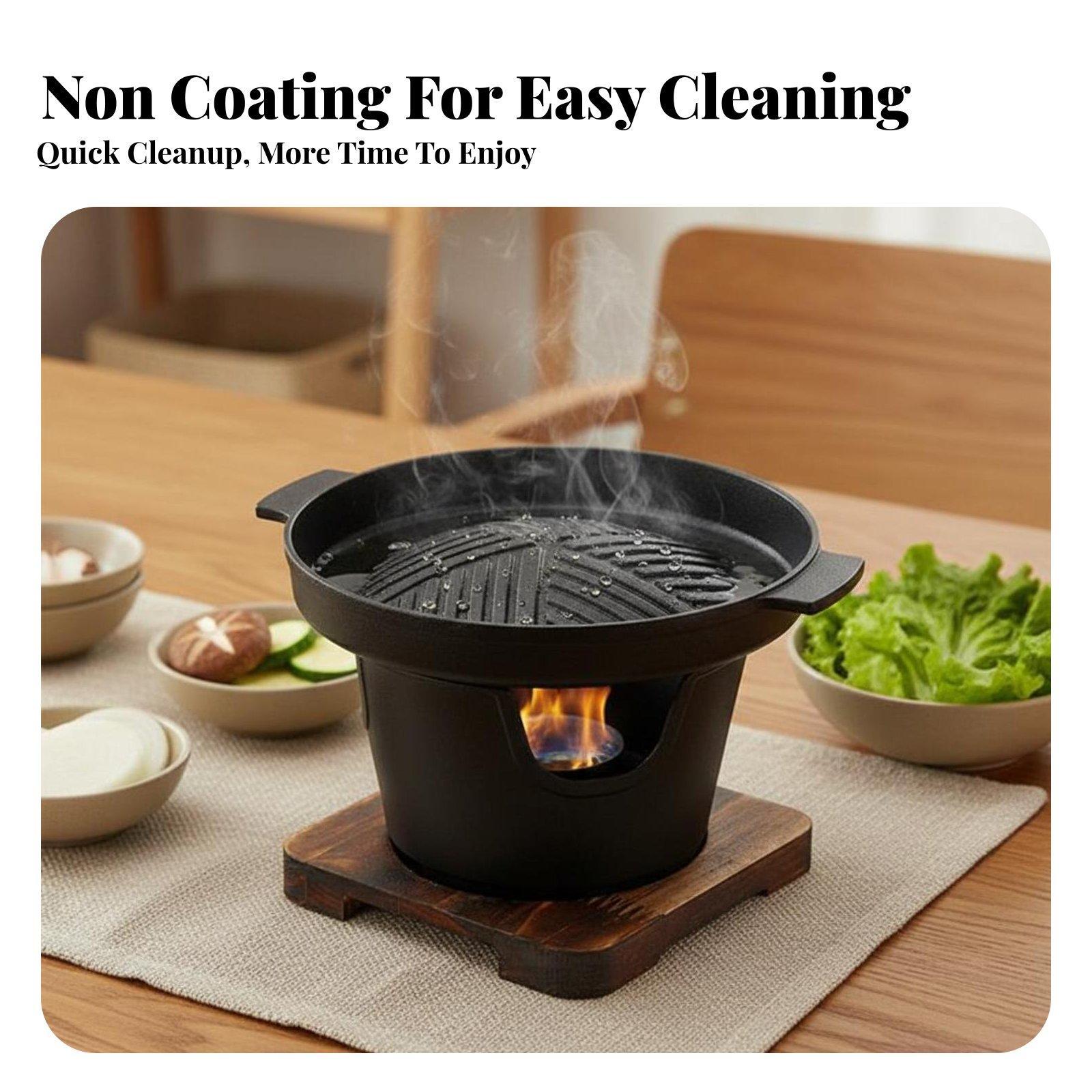 Parrilla Eléctrica Portátil pa - Korean Bbq Grill reseña y precio