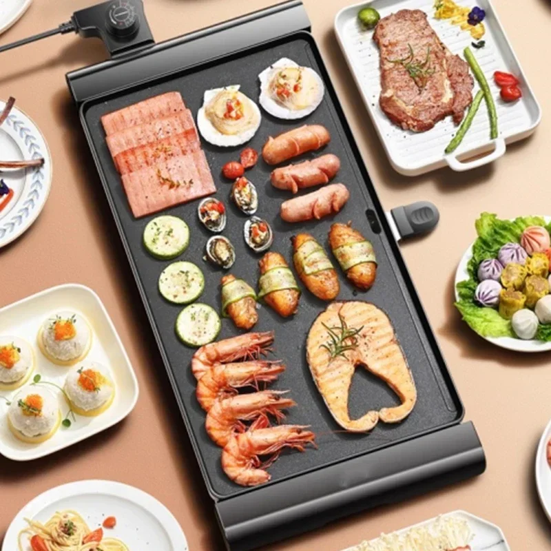 Parrilla eléctrica, parrilla e - Korean Bbq Grill reseña y precio