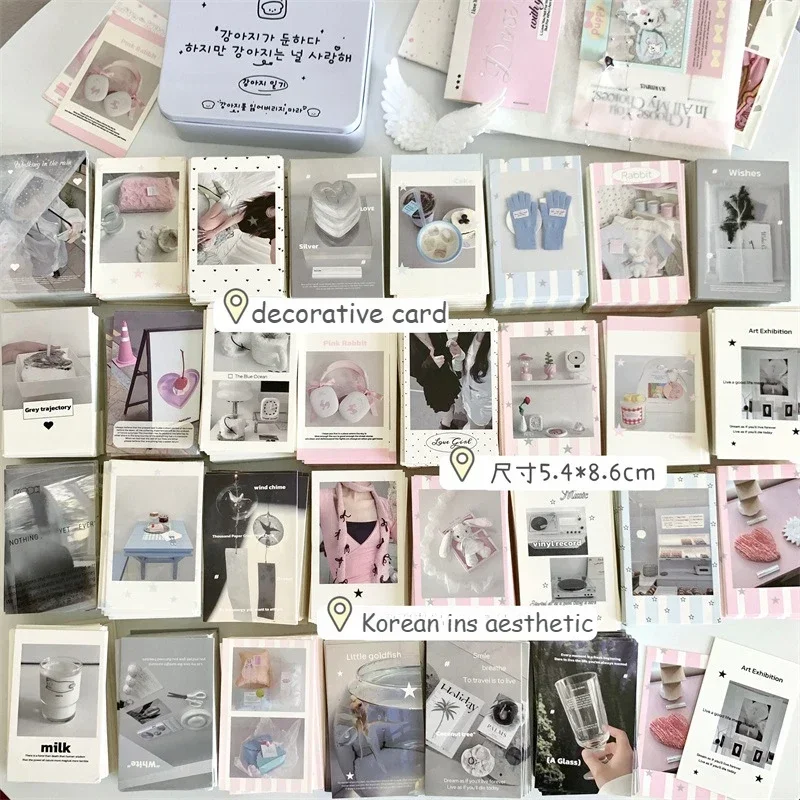 30 Tarjetas Coleccionables Cor - Korean Daily Lifestyle reseña y precio