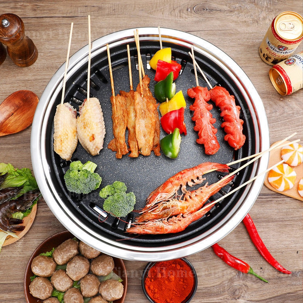 Parrillas de Carbón de Acero I - Korean Bbq Grill reseña y precio
