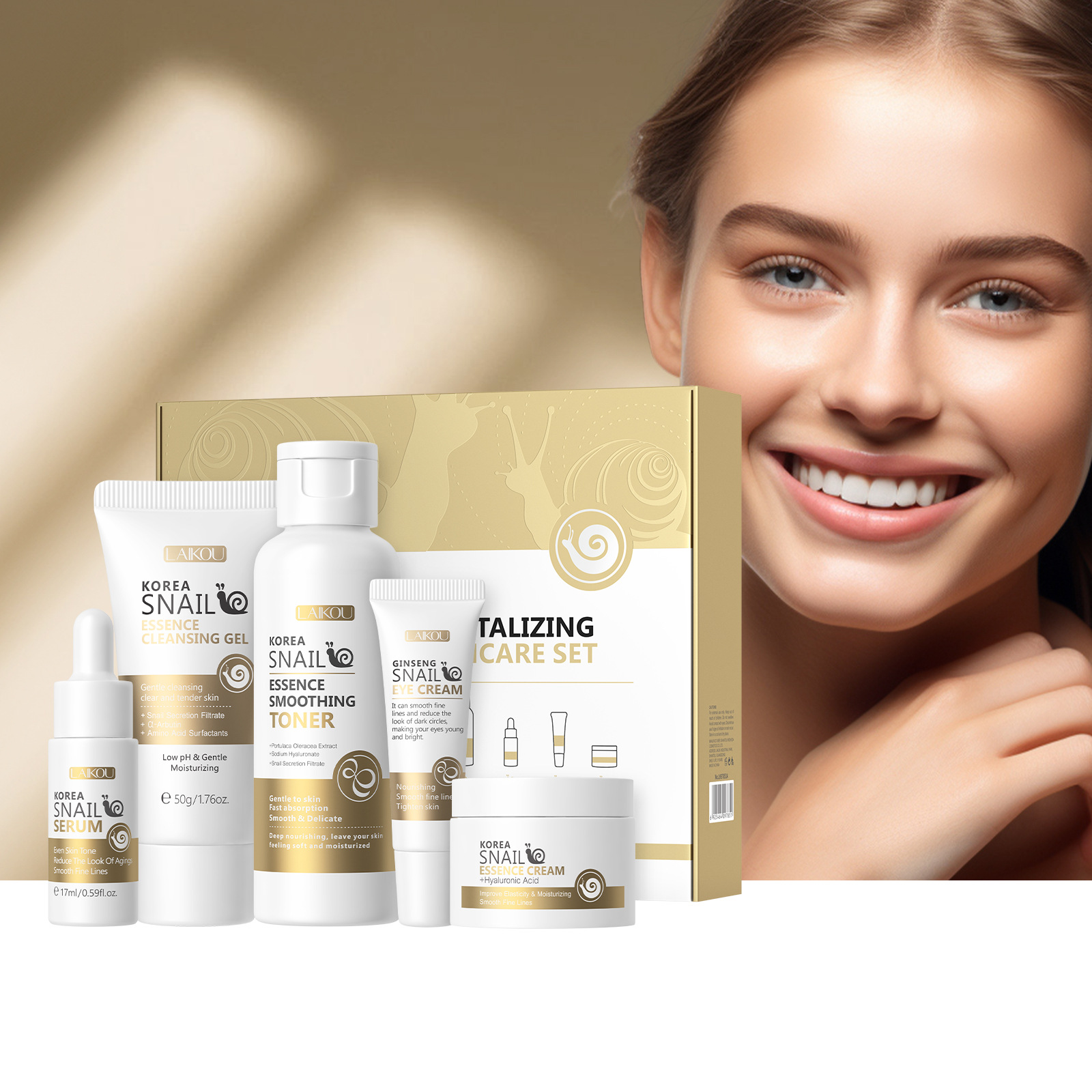 Juego de cuidado de la piel de - Essence Serum Toner reseña y precio