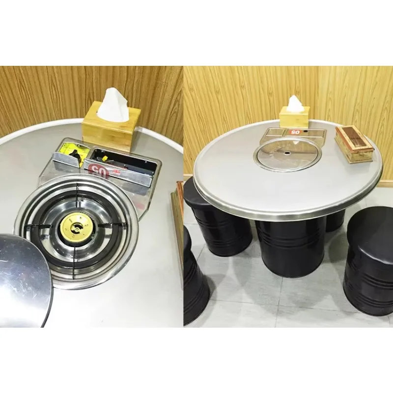 Comercial interior portátil in - Korean Bbq Grill reseña y precio