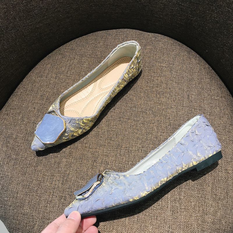 Zapatos de Mujer Planos con Pu - Korean Daily Lifestyle reseña y precio