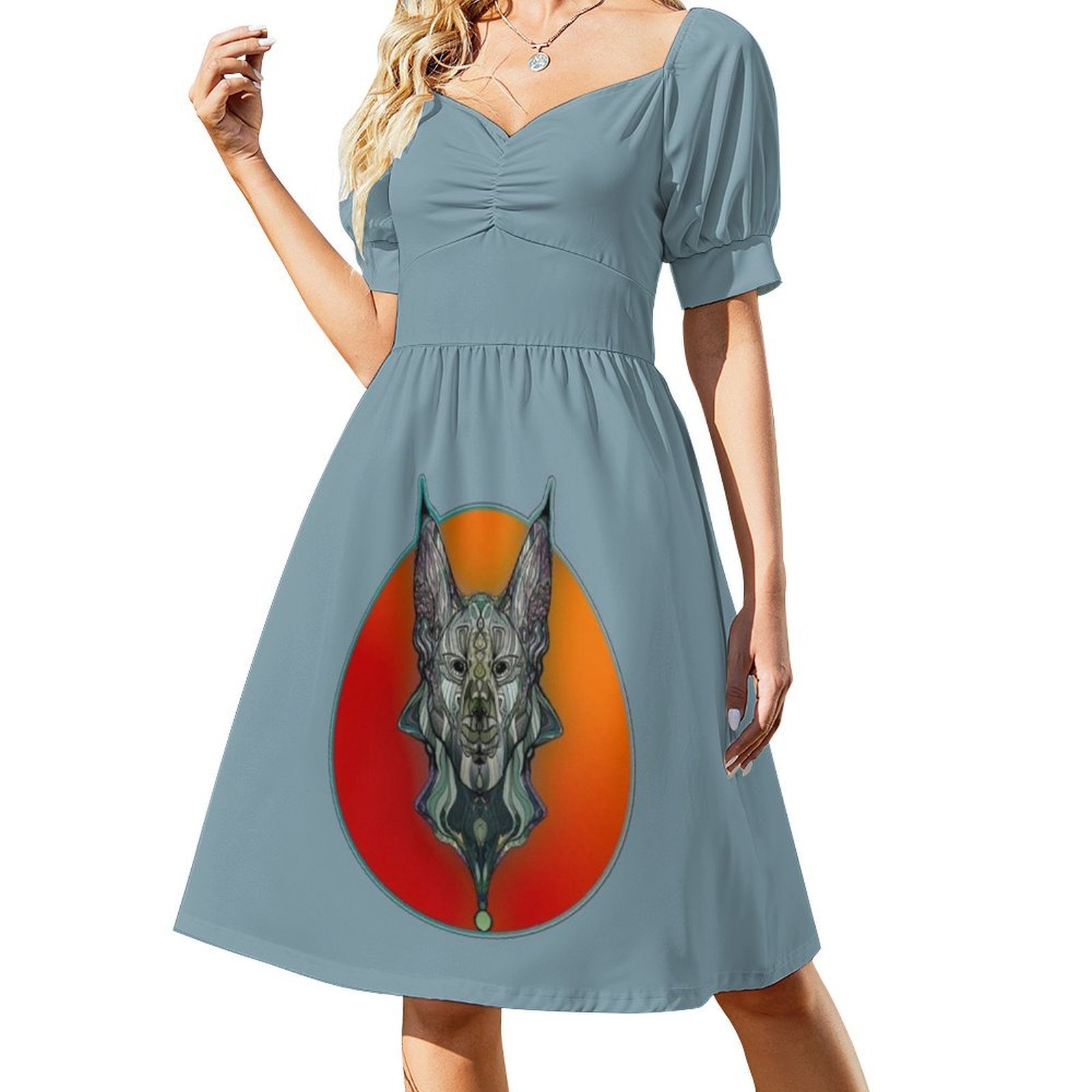 Vestido informal de estilo cor - Korean Daily Lifestyle reseña y precio
